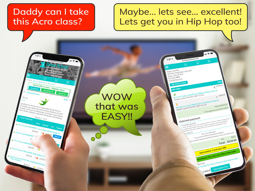 screenshot of 1 Dance School